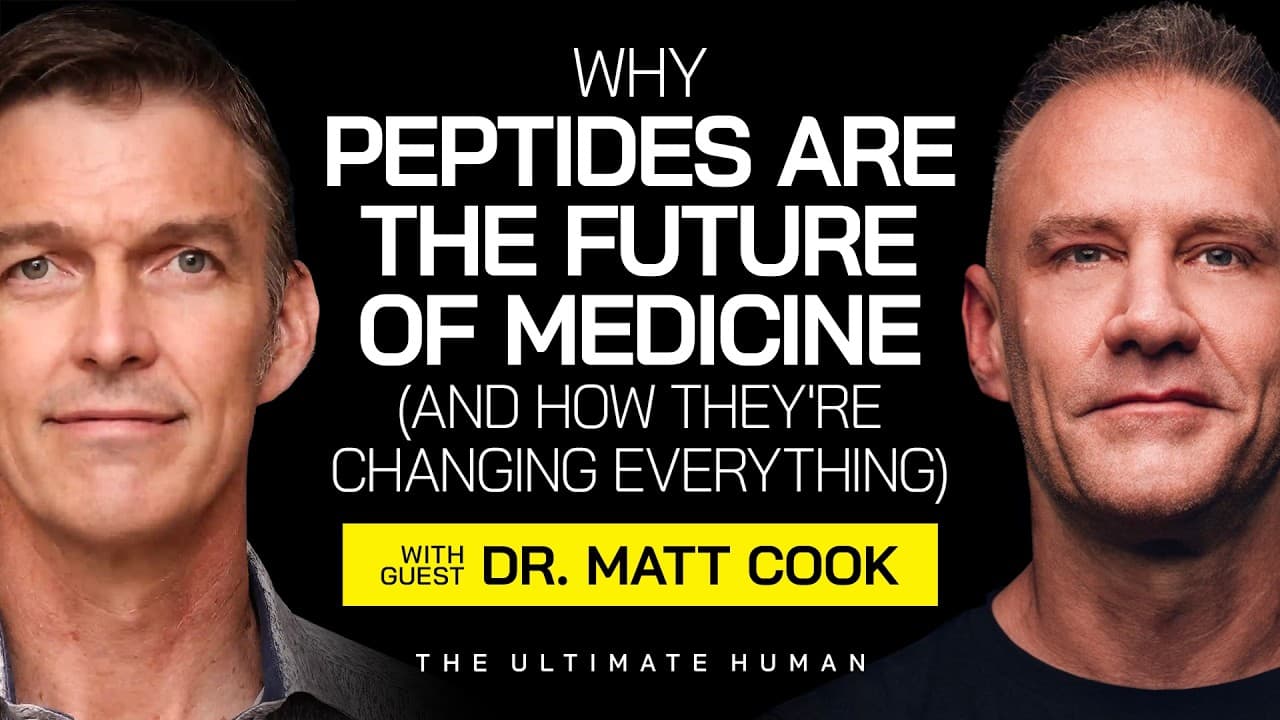 Dr. Matt Cook: Reversing Age with Peptides, Stem Cells & Gene Therapy