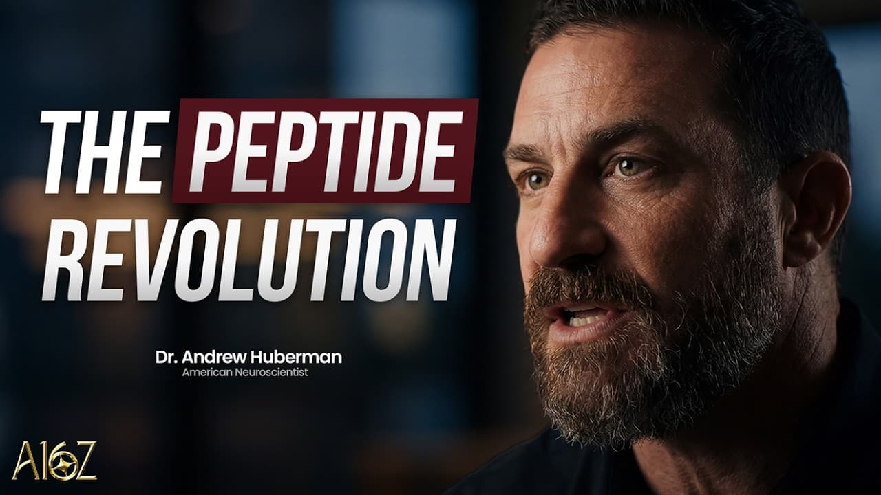 Andrew Huberman: Peptides, Sleep Tech, and the End of Obesity